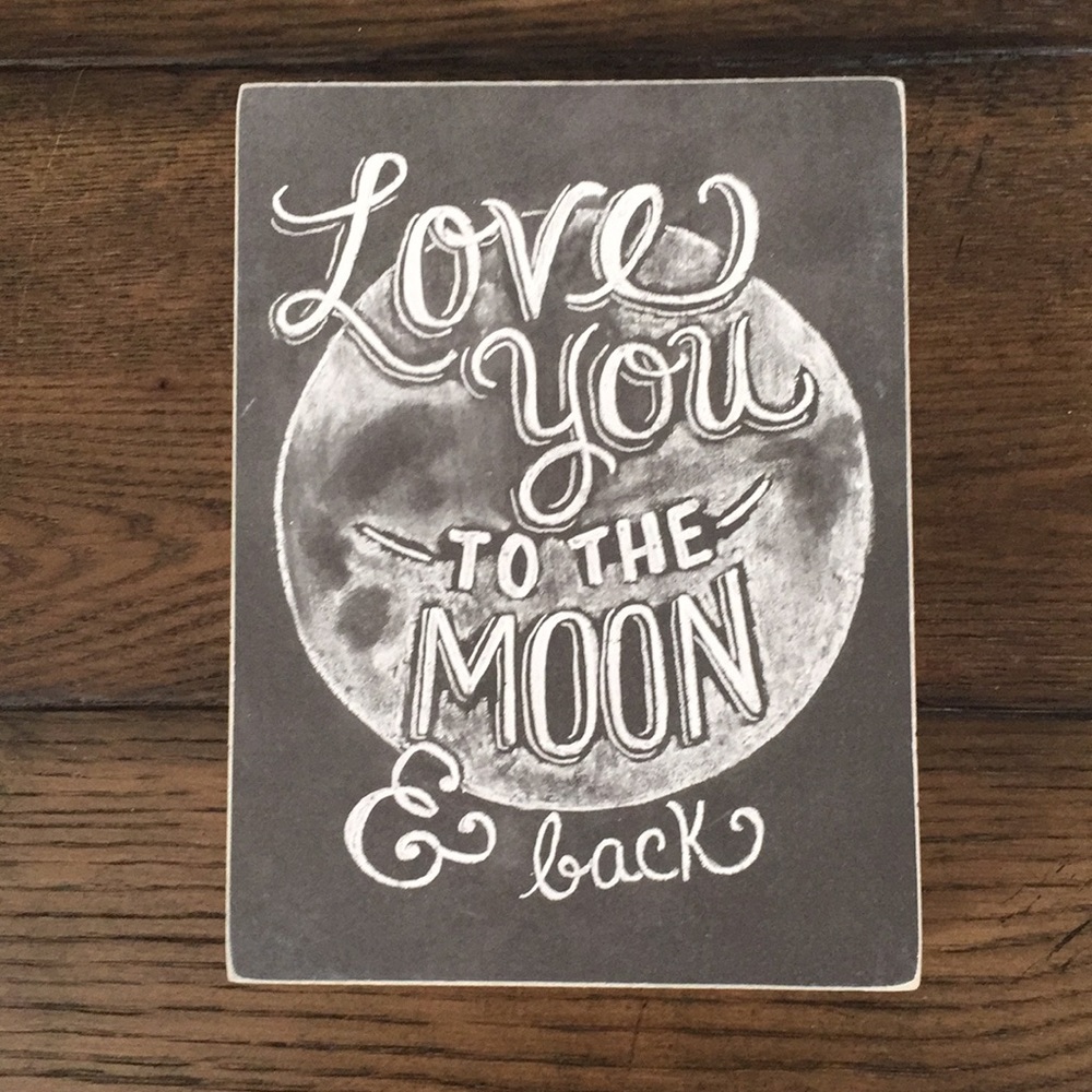 Love you to the Moon & back ❤️